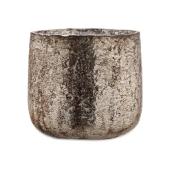 Nkuku Aban Rustic Tealight - Rustic Gold