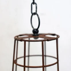 Nkuku Planters & Vases Abari Caged Hanging Planter