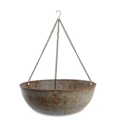 Nkuku Abari Round Hanging Planter