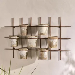 Nkuku Abari Wall Hung Planter Planters & Vases