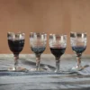 Nkuku Abeeko Wine Glass - Smoke (Set Of 4)