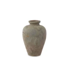 Nkuku Small Affiti Clay Tapered Pot Home Accessories