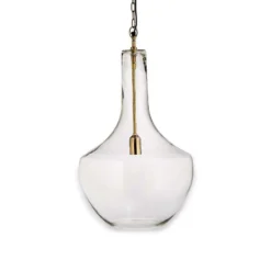 Nkuku Agatarla Glass Pendant - Small Hallway & Bootroom