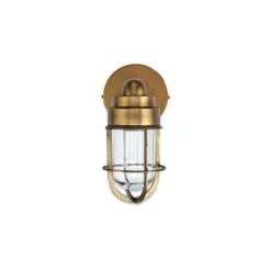 Nkuku Outdoor Lighting Ajan Brass Outdoor Light - Brass