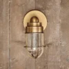 Nkuku Outdoor Lighting Ajan Brass Outdoor Light - Brass