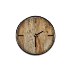 Nkuku Alomi Mango Wood Clock