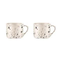 Nkuku Ama Short Mug (Set Of 2) Tableware