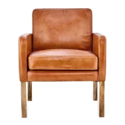 Nkuku Amari Leather Occasional Chair