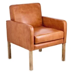 Nkuku Amari Leather Occasional Chair