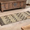 Nkuku Ambara Jute Runner - Black & Natural