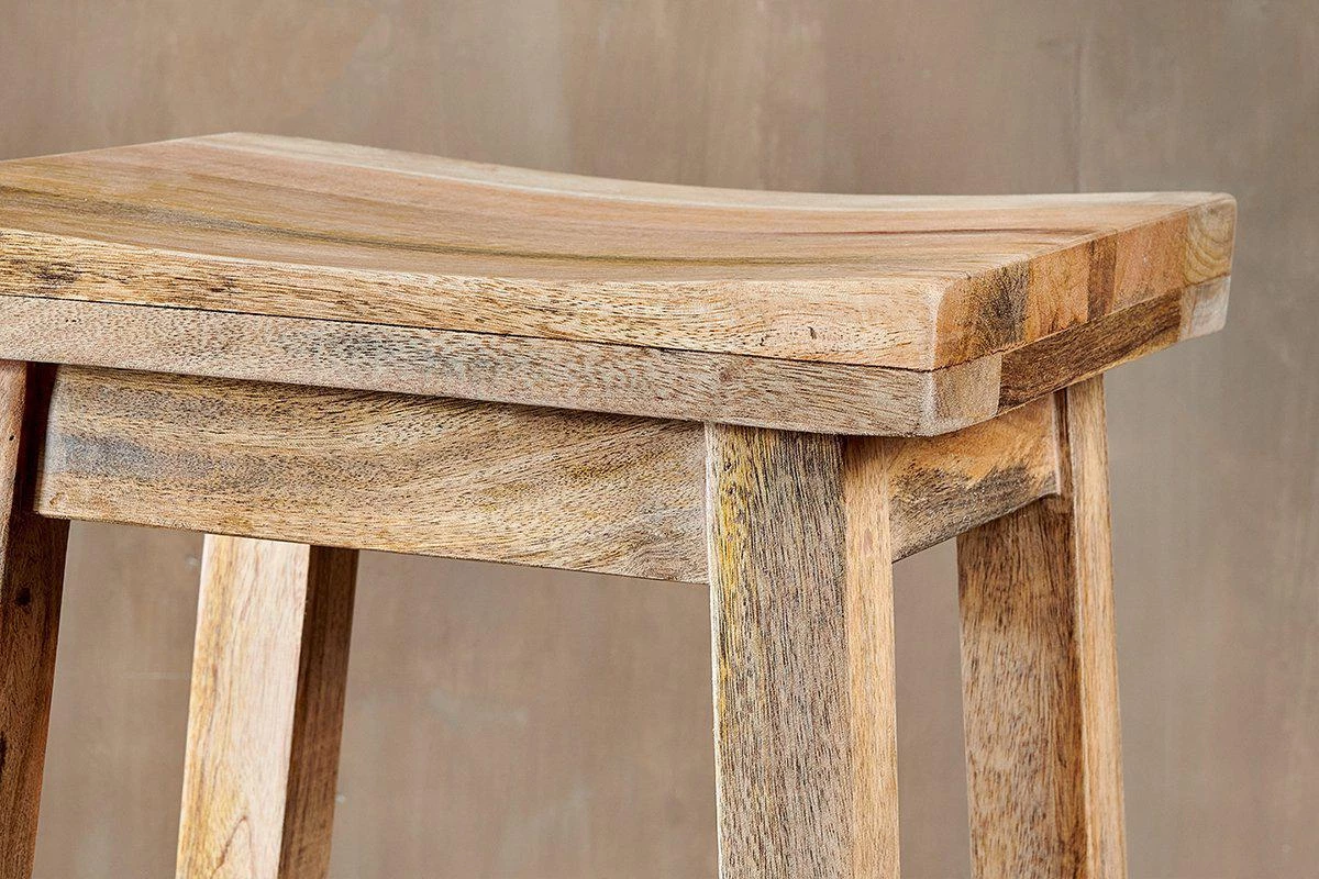 Nkuku Ambi Wooden Stool - Short 5 Nkuku Ambi Wooden Stool - Short