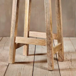 Nkuku Ambi Wooden Stool - Tall Kitchen & Dining Room 11 Nkuku Ambi Wooden Stool - Tall Kitchen & Dining Room
