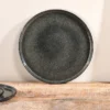 Nkuku Amina Dinner Plate - Sea Grey