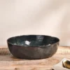 Nkuku Amina Serving Bowl - Sea Grey - Large New Arrivals