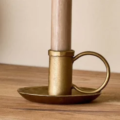 Nkuku New Arrivals Amri Iron Candlestick