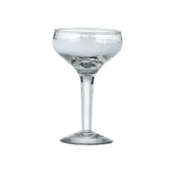 Nkuku Anara Etched Champagne Glass - Clear (Set Of 4)