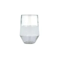 Nkuku Anara Etched Tumbler - Clear - Large (Set Of 4)