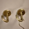 Nkuku Aniko Iron Ceiling Hook - Brass (Set Of 2) Decorative Hooks