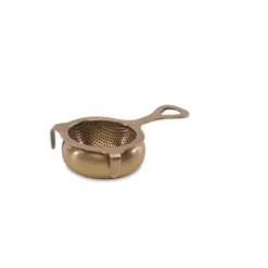 Nkuku Antique Brass Tea Strainer