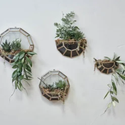 Nkuku Api Wall Hung Planter - Round Home Accessories