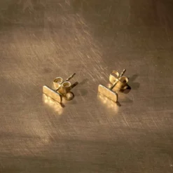 Nkuku Eco-Friendly Gifts Arha Hammered Earrings