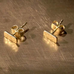 Nkuku Eco-Friendly Gifts Arha Hammered Earrings