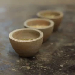 Nkuku Artisan Mini Bowls (Set Of 3) Tableware