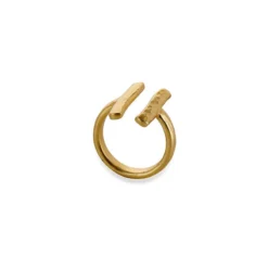 Nkuku Atili Double Bar Ring Band Jewellery Gifts