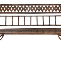 Nkuku Bahula Decorative Iron Bench Garden Furniture 14 Nkuku Bahula Decorative Iron Bench Garden Furniture