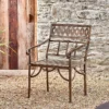 Nkuku Garden Furniture Bahula Decorative Iron Chair