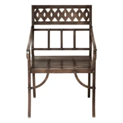 Nkuku Garden Furniture Bahula Decorative Iron Chair