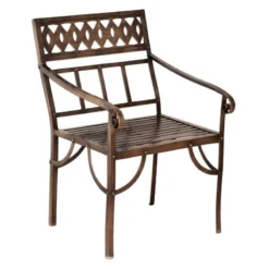 Nkuku Garden Furniture Bahula Decorative Iron Chair