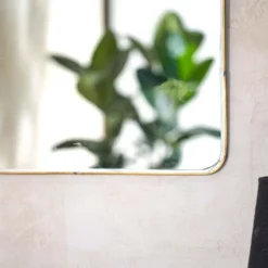 Nkuku Balia Rounded Mirror Home Accessories