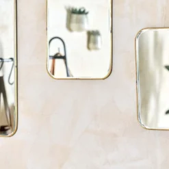 Nkuku Balia Rounded Mirror Home Accessories