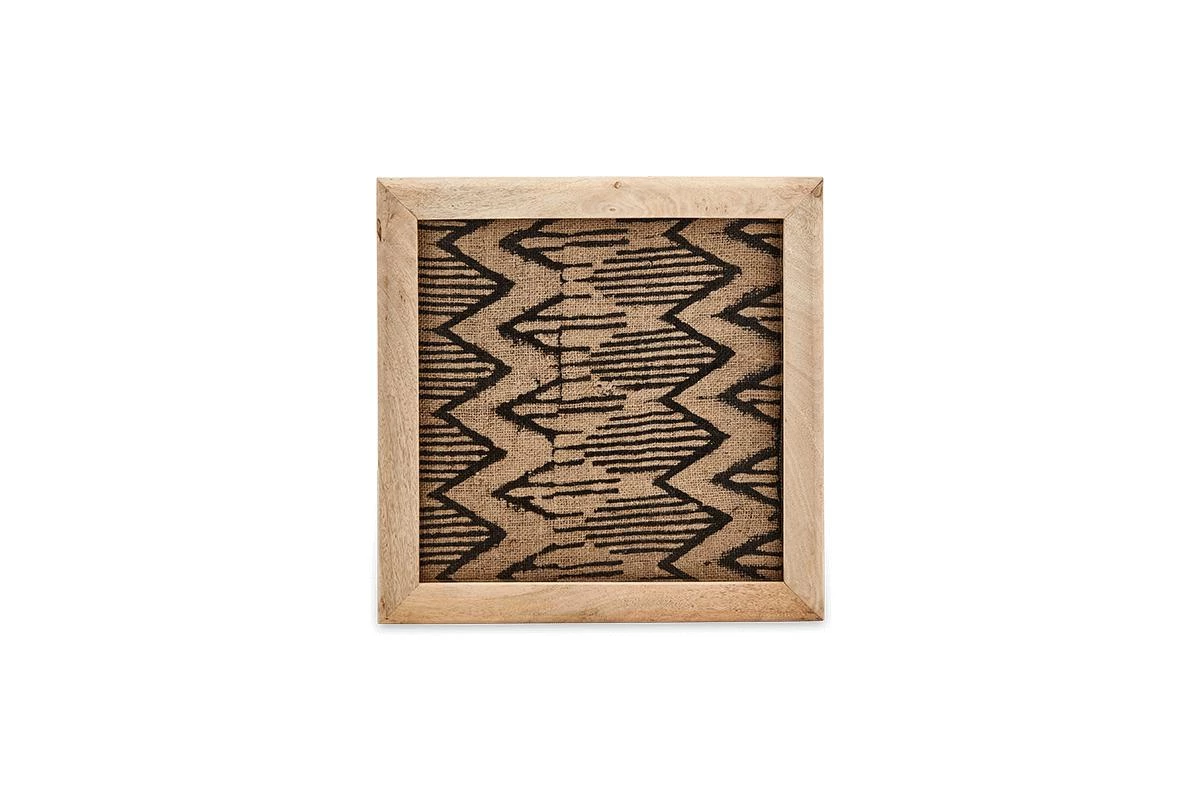 Nkuku Baliem Chevron Block Print Artwork 5 Nkuku Baliem Chevron Block Print Artwork