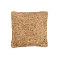 Nkuku Barjora Braided Hemp Cushion Cover