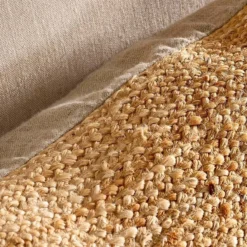 Nkuku Barjora Braided Hemp Cushion Cover