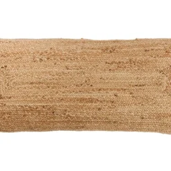 Nkuku Barjora Braided Hemp Long Cushion Cover