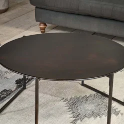 Nkuku Batang Iron Coffee Table Living Room