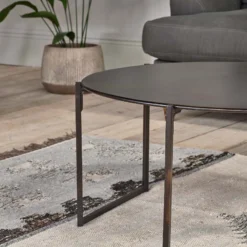Nkuku Batang Iron Coffee Table Living Room