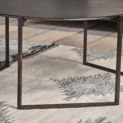 Nkuku Batang Iron Coffee Table Living Room