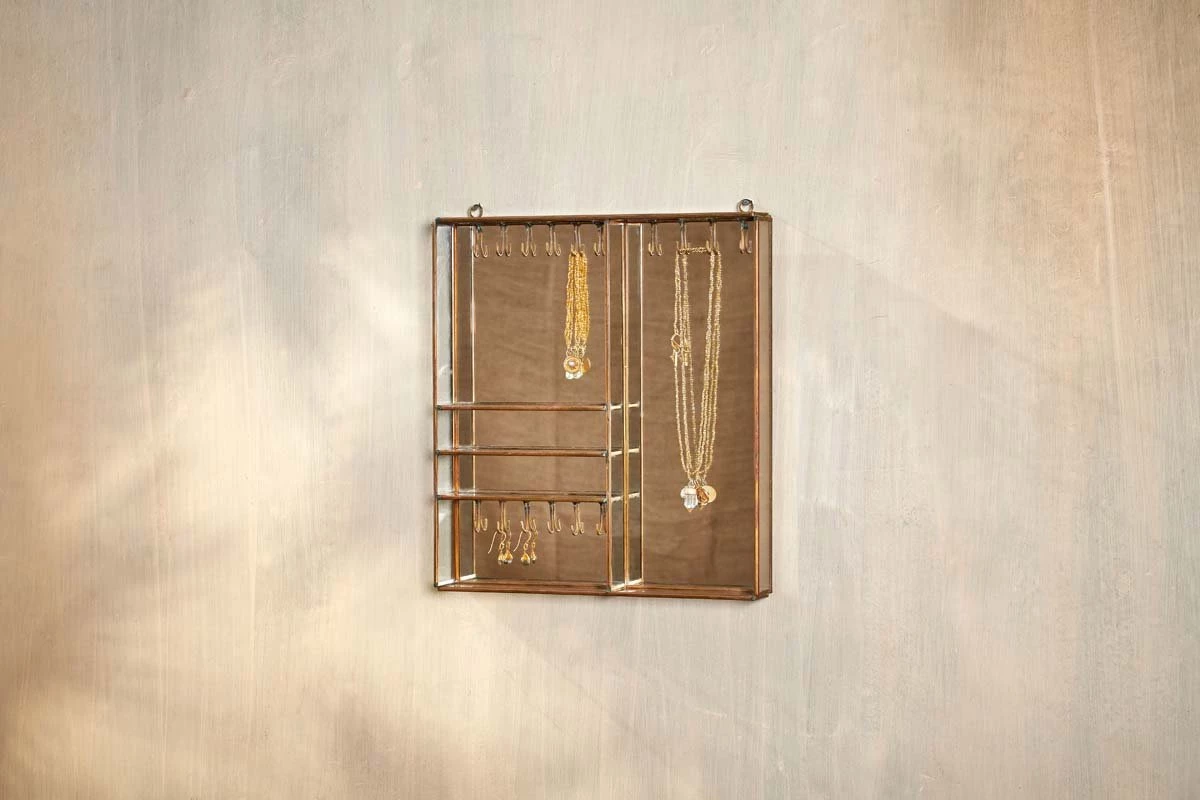 Nkuku Home Accessories Bequai Wall Hung Jewellery Box 4 Nkuku Home Accessories Bequai Wall Hung Jewellery Box