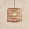Nkuku Beru Rattan Lampshade - Large Cylinder