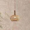 Nkuku Beru Rattan Lampshade - Small Conical