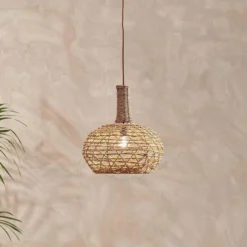 Nkuku Beru Rattan Lampshade - Small Conical