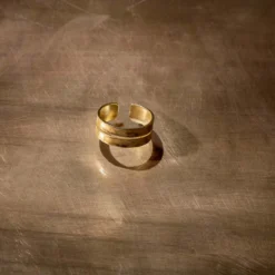 Nkuku Bolari Double Band Ring