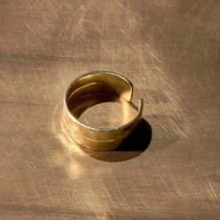 Nkuku Bolari Double Band Ring