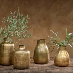 Nkuku Home Accessories Boro Iron Round Vase