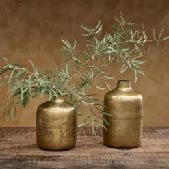 Nkuku Home Accessories Boro Iron Round Vase