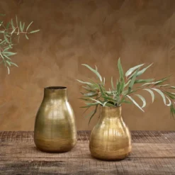 Nkuku Boro Iron Tapered Vase Home Accessories